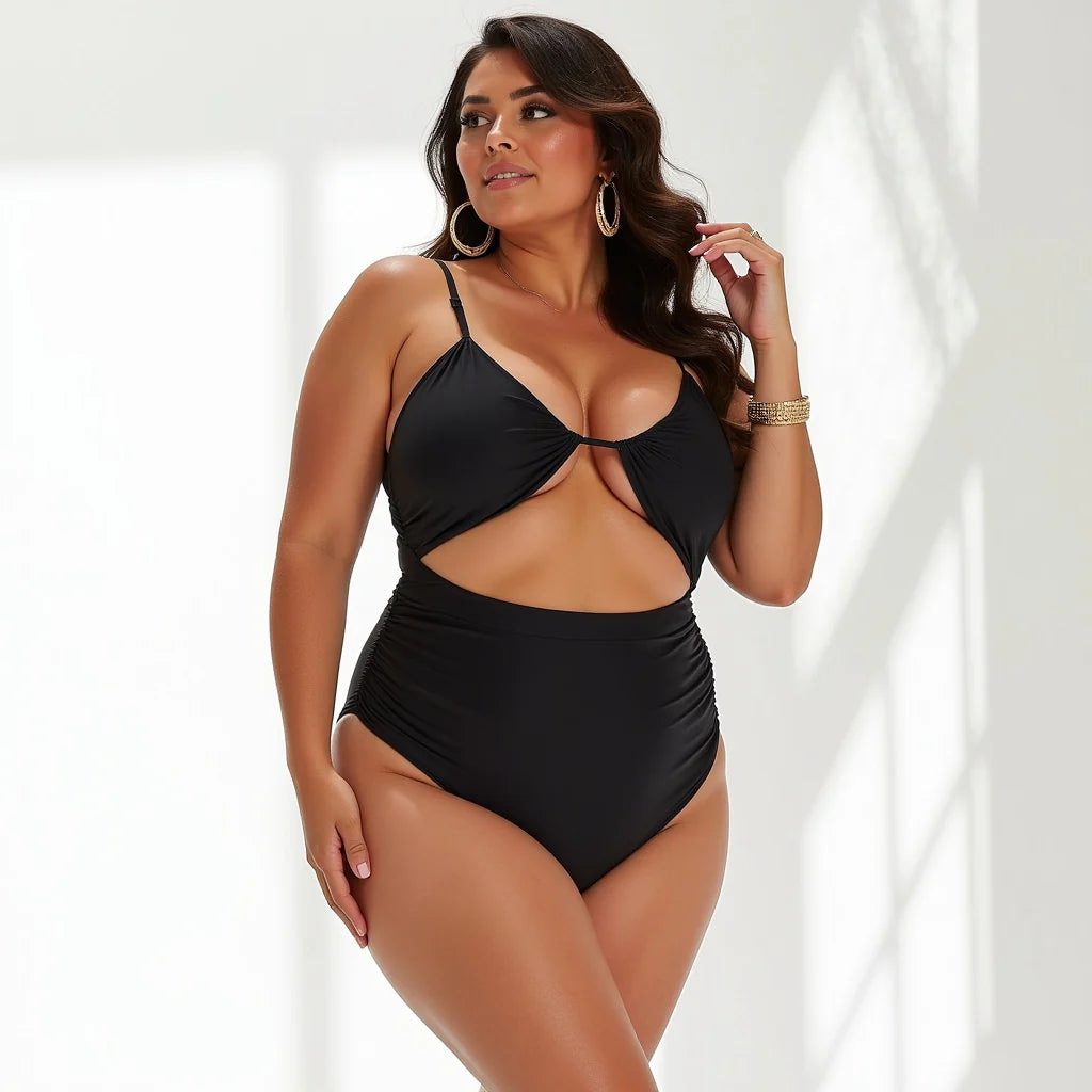 Semi-Bikini Swimsuit