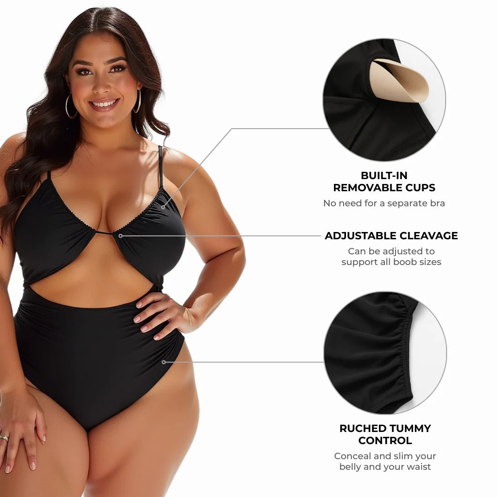 Semi-Bikini Swimsuit